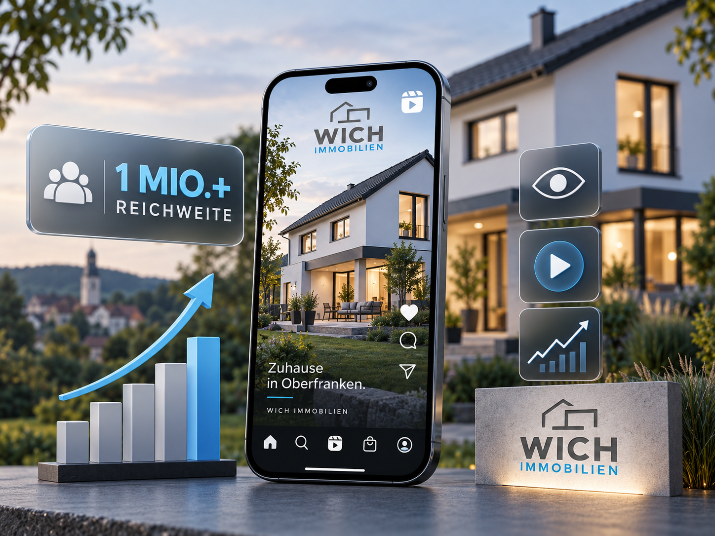 Wich Immobilien auf Social Media – Immobilienvideos aus Oberfranken