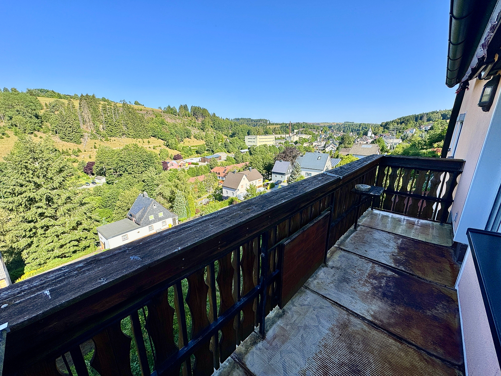 Balkon mit Fernblick