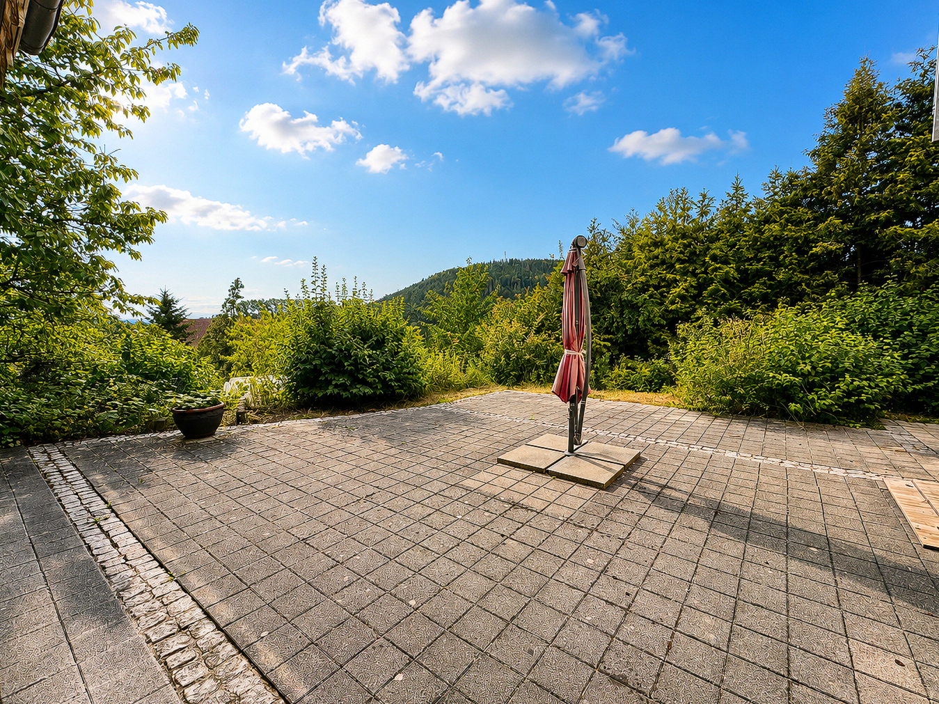 Terrasse mit Weitblick