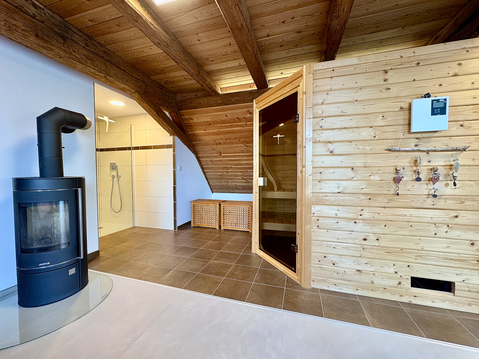 Kamin & Sauna