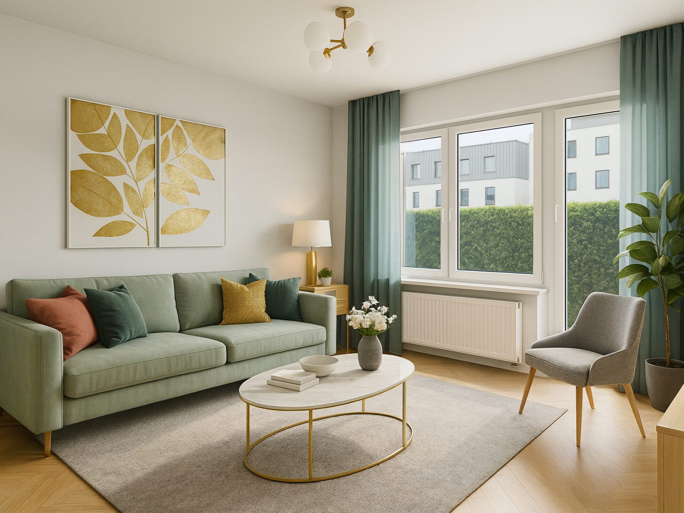 Mögliche Visualisierung Wohnzimmer