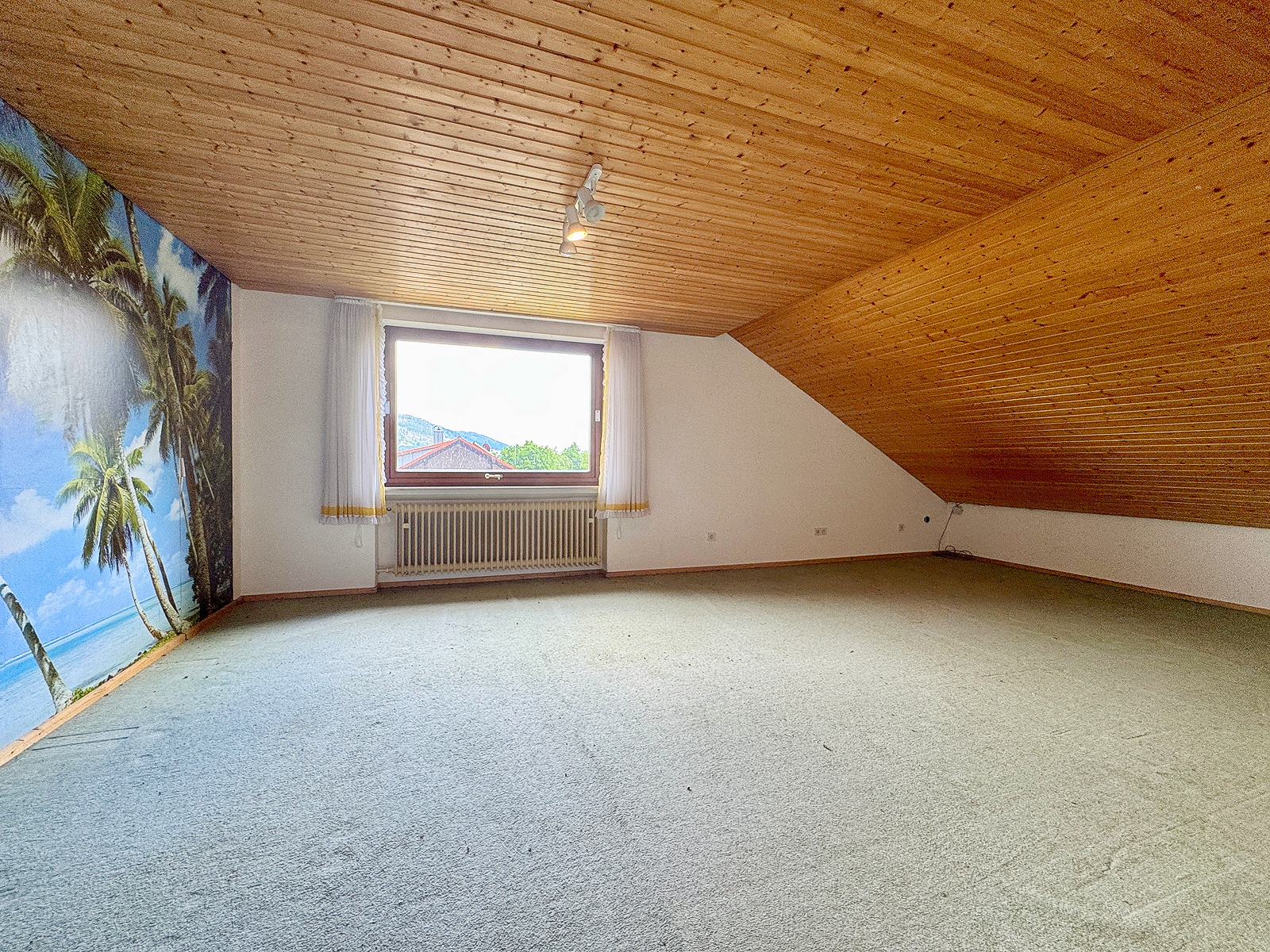 Ausgebautes Dachgeschoss Schlafzimmer