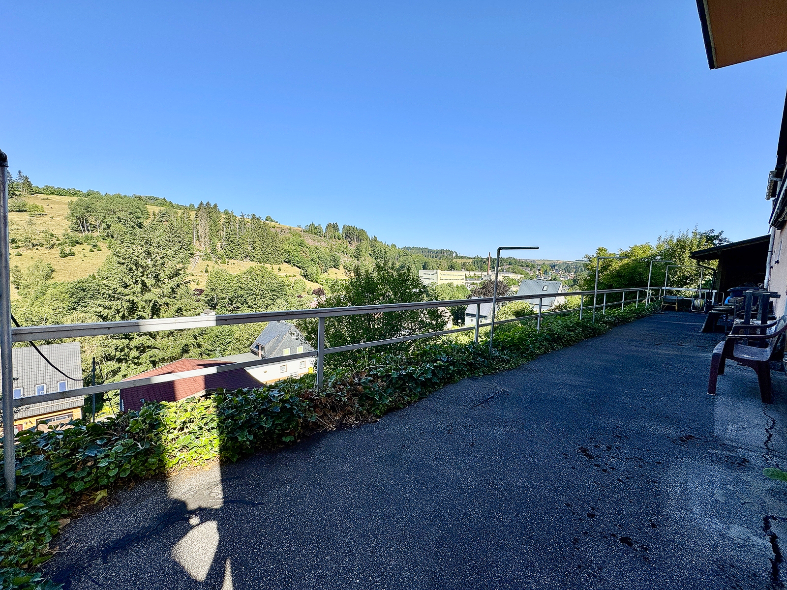 Terrasse mit Fernblick