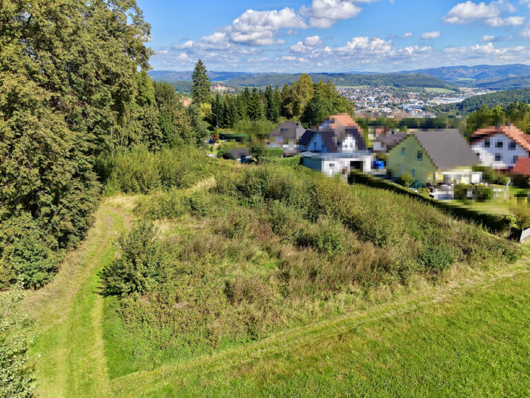 Ca. 2.948 m² großes Grundstück in Kronach OT Ziegelerden mit Blick über Kronach